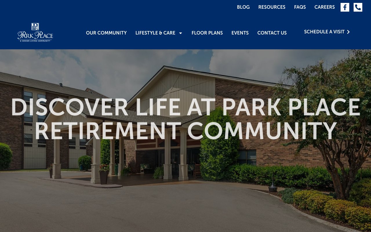 Park Place Retirement — homepage