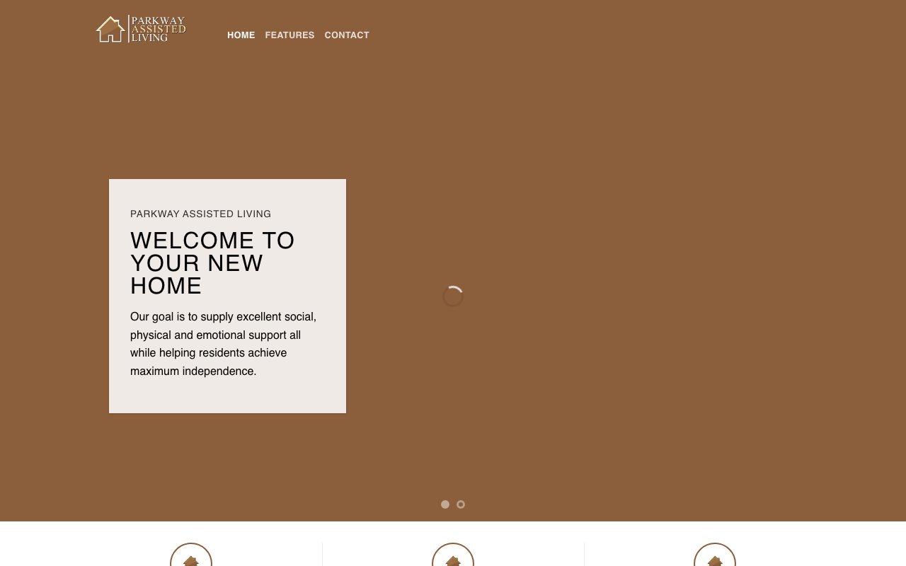 Parkway Assisted Living — homepage