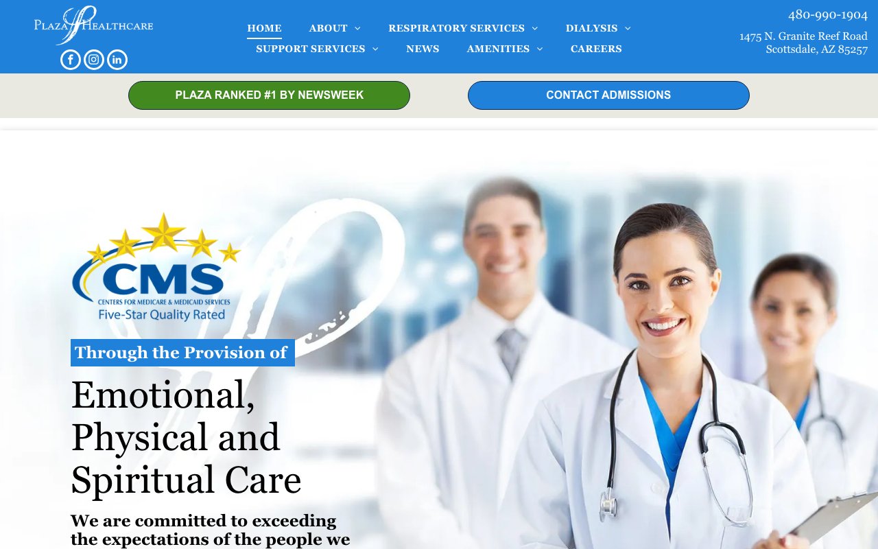 PLAZA HEALTHCARE — homepage