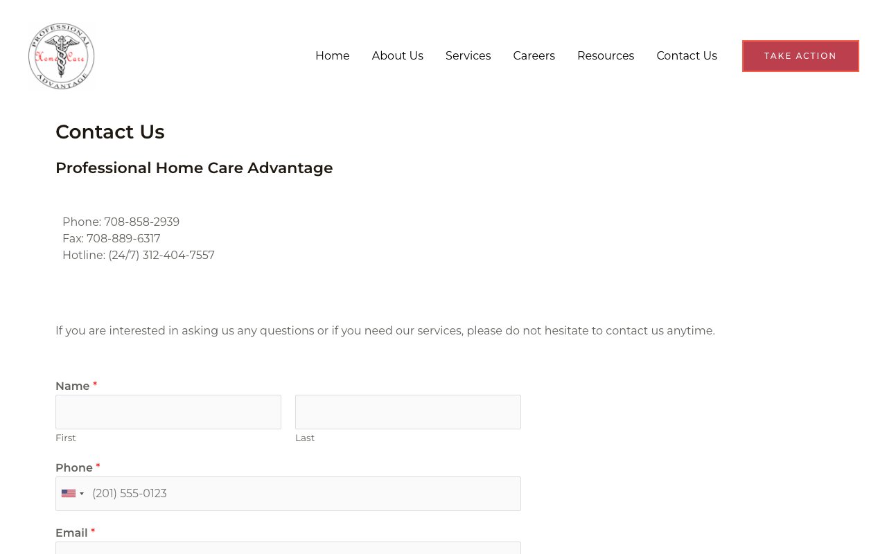 PROFESSIONAL HOME CARE ADVANTAGE INC — homepage