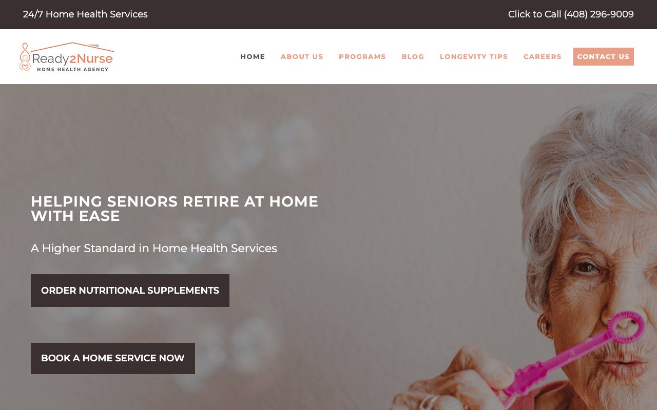 READY2NURSE — homepage