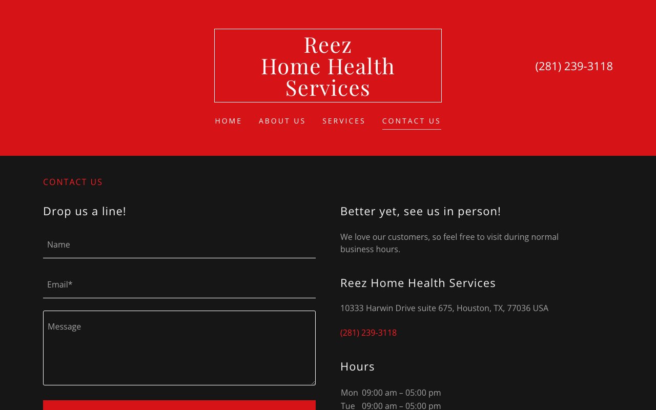 REEZ HOME HEALTH SERVICES — homepage