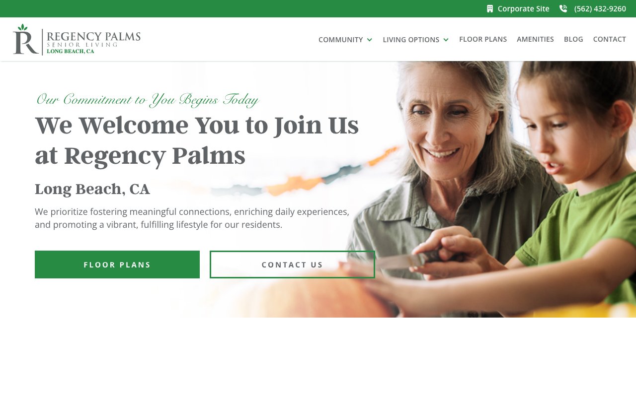 Regency Palms Long Beach — homepage