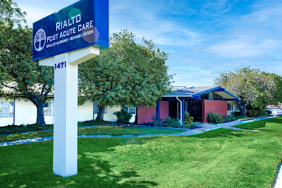 Rialto Post Acute Center — homepage