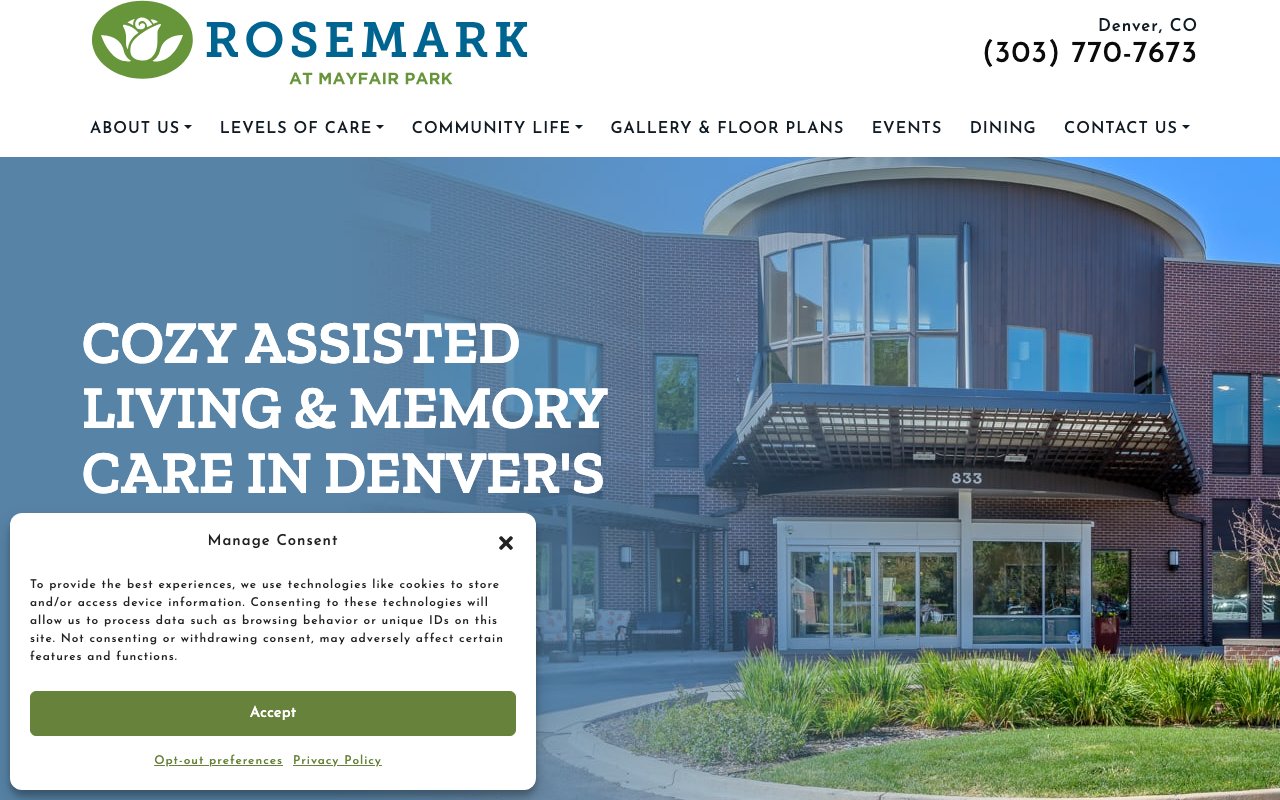 Rosemark At Mayfair Park — homepage