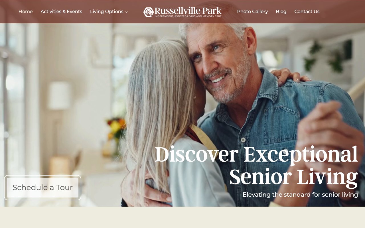 Russellville Park — homepage