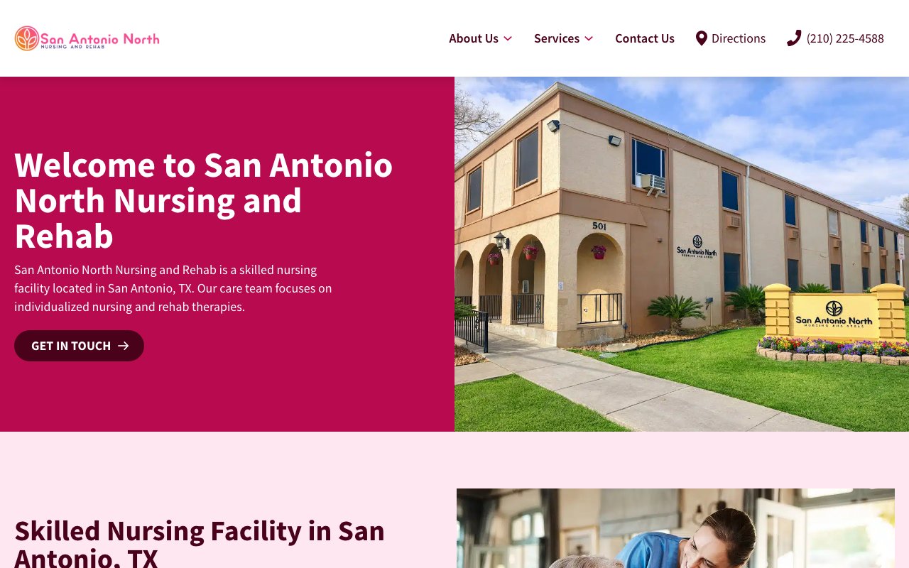San Antonio North Nursing and Rehab — homepage