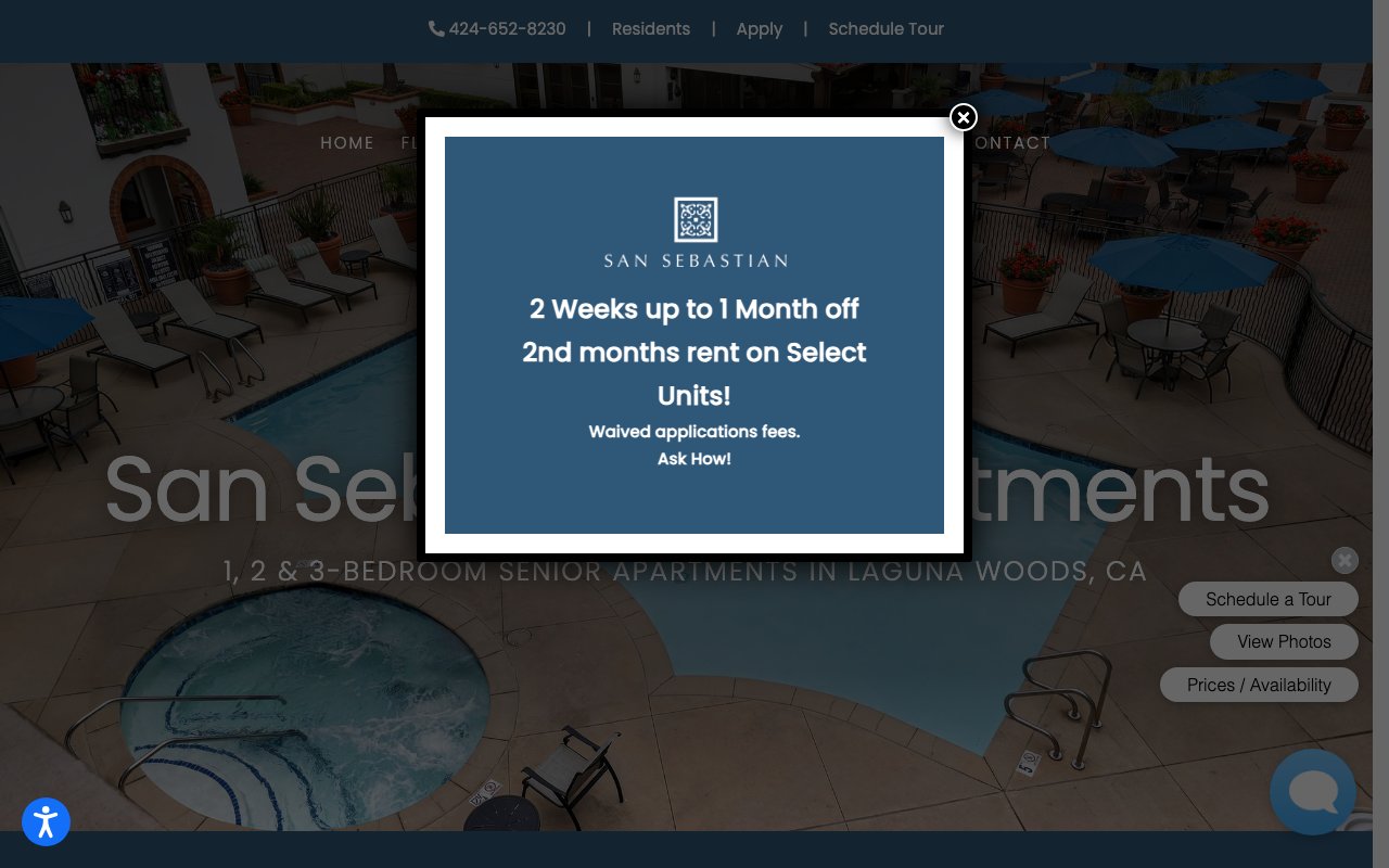 San Sebastian — homepage