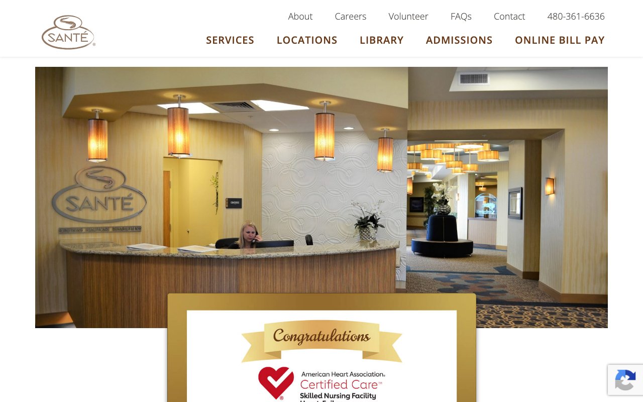Santé of Chandler — homepage
