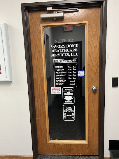 SAVORY HOME HEALTHCARE SERVICES, LLC — homepage