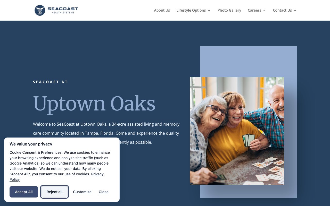 SeaCoast at Uptown Oaks — homepage