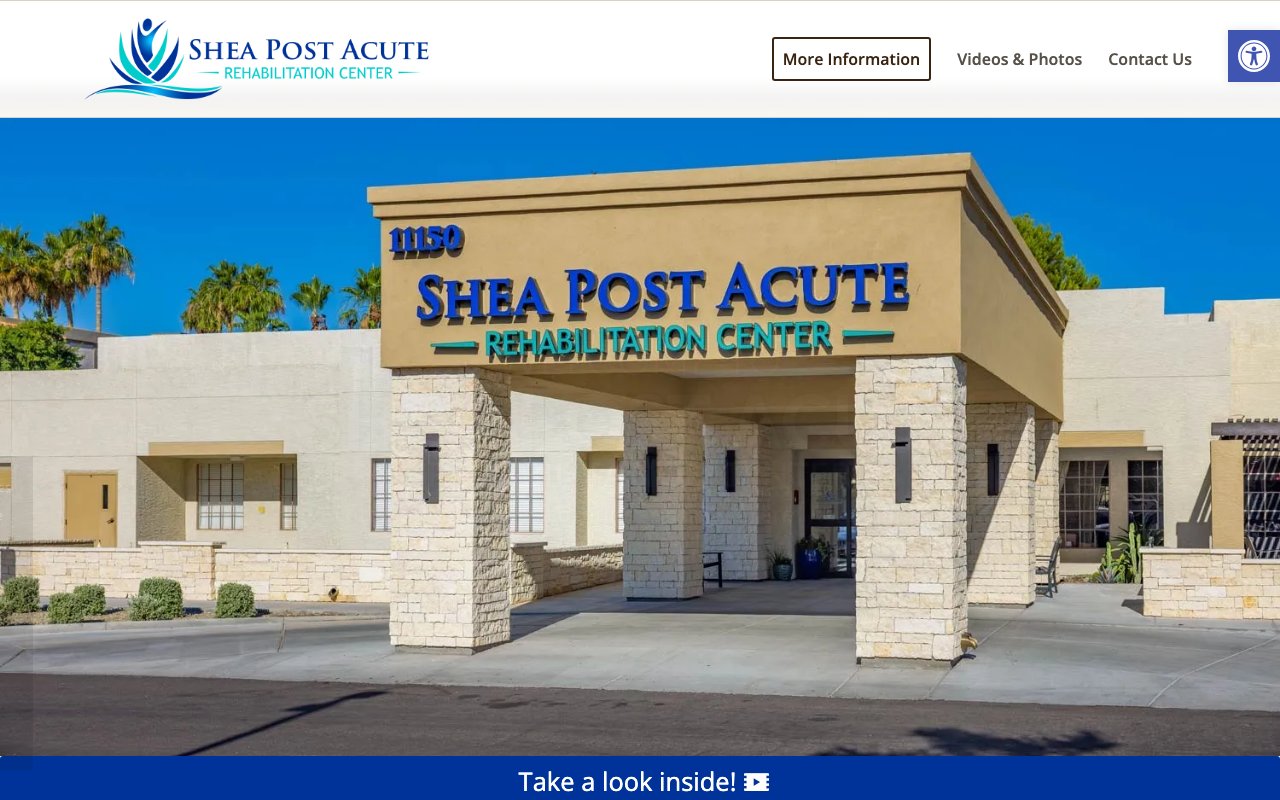 SHEA POST ACUTE REHABILITATION CENTER — homepage