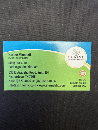 SHRINE HOME HEALTH CARE LLC — homepage