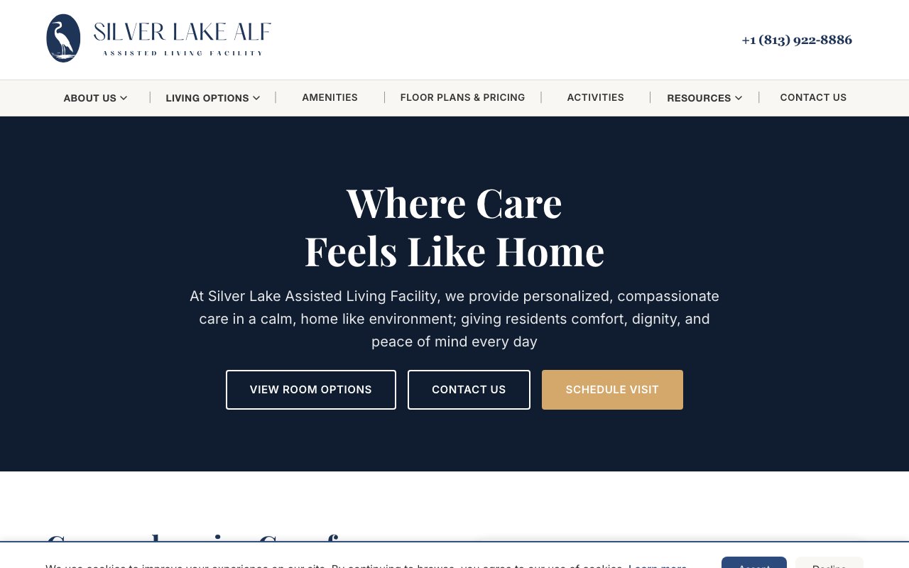 Silver Lake Assisted Living Facility — homepage