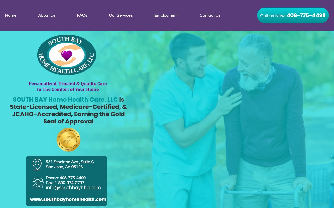 SOUTH BAY HOME HEALTH CARE, LLC — homepage