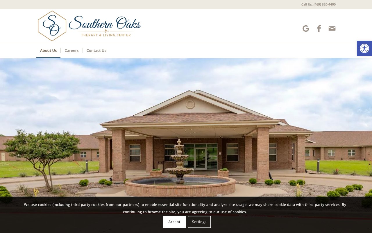 Southern Oaks Therapy and Living Center — homepage