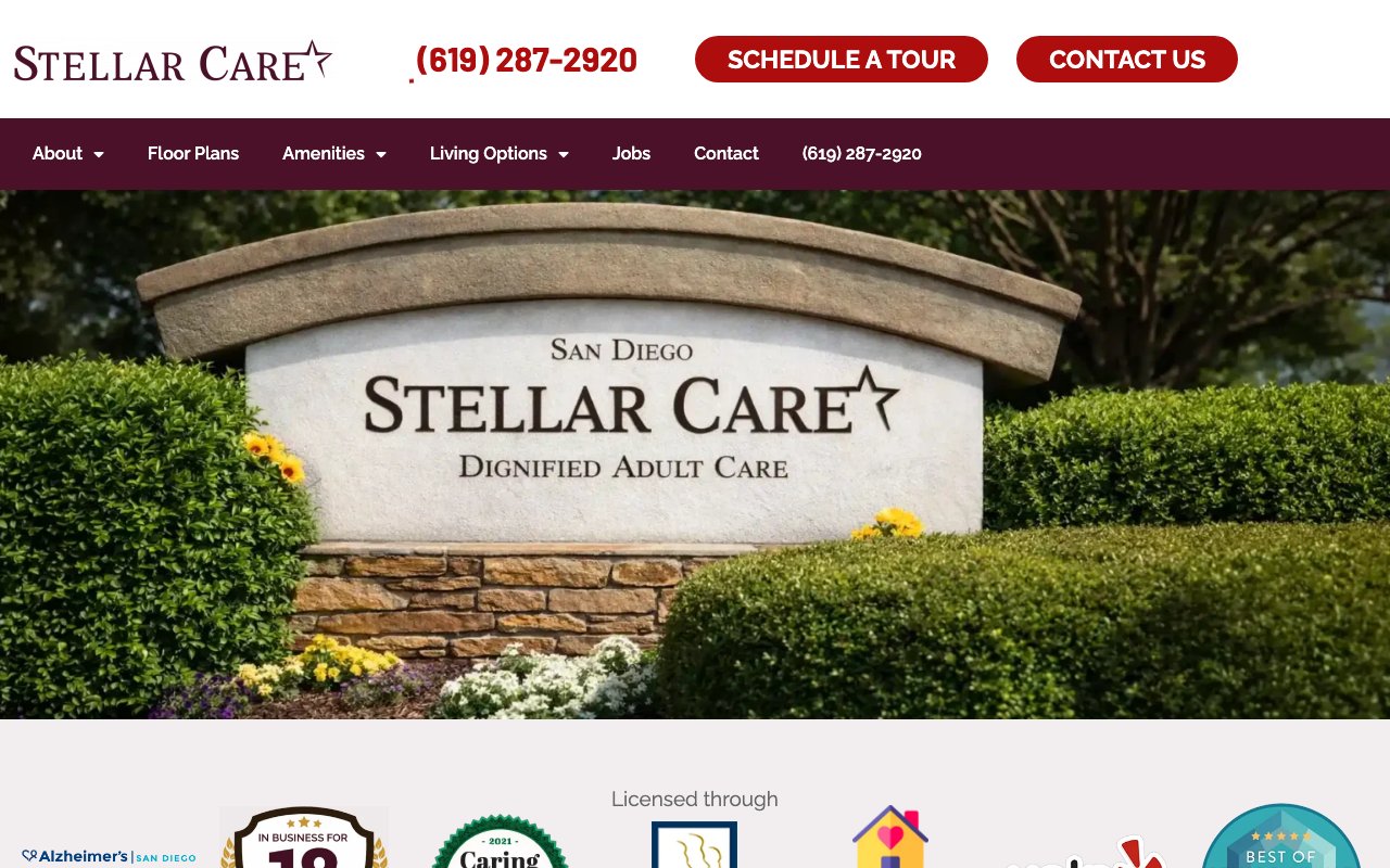 Stellar Care — homepage