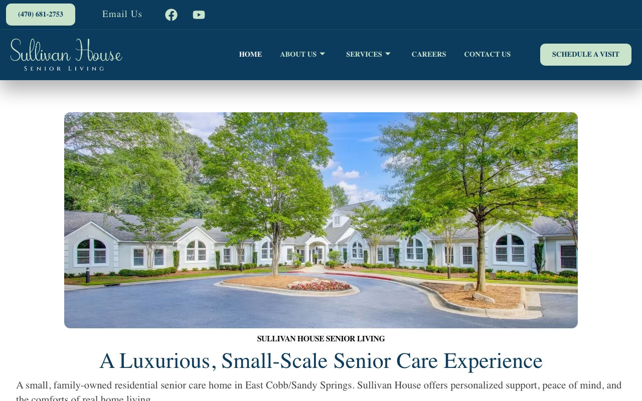 Sullivan House Senior Living — homepage