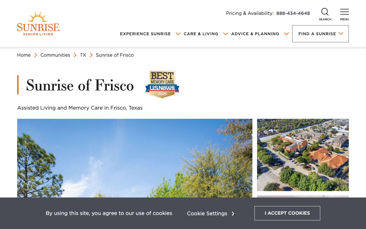 Sunrise of Frisco — homepage