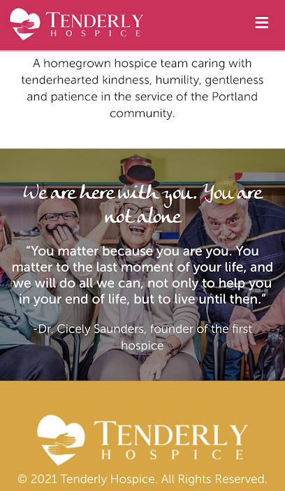TENDERLY HOSPICE — homepage