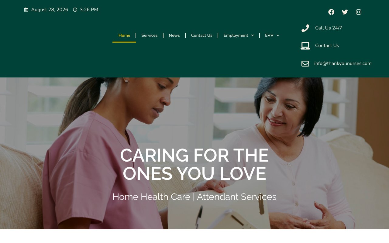 THANK YOU NURSES - DALLAS — homepage