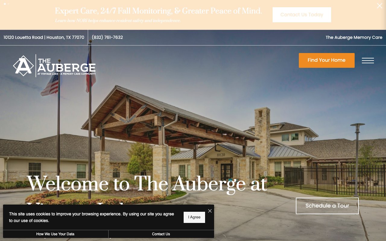 The Auberge at Vintage Lake — homepage