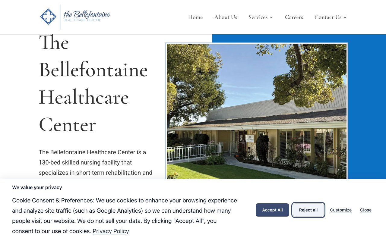 THE BELLEFONTAINE HEALTHCARE CENTER — homepage