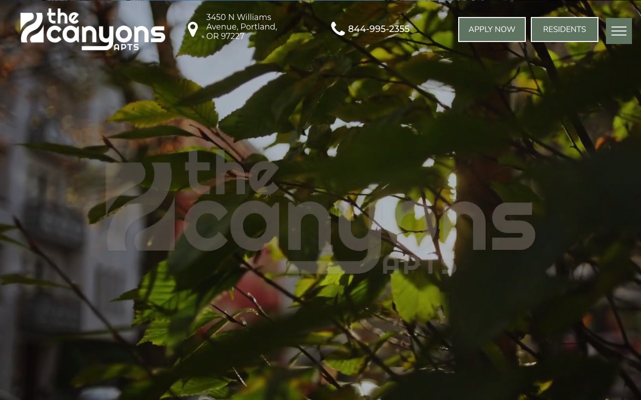 The Canyons — homepage
