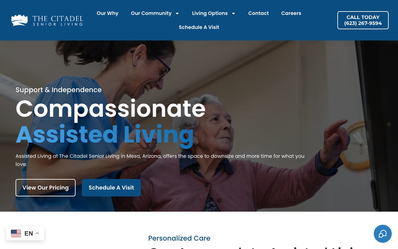 The Citadel Senior Living Community — homepage