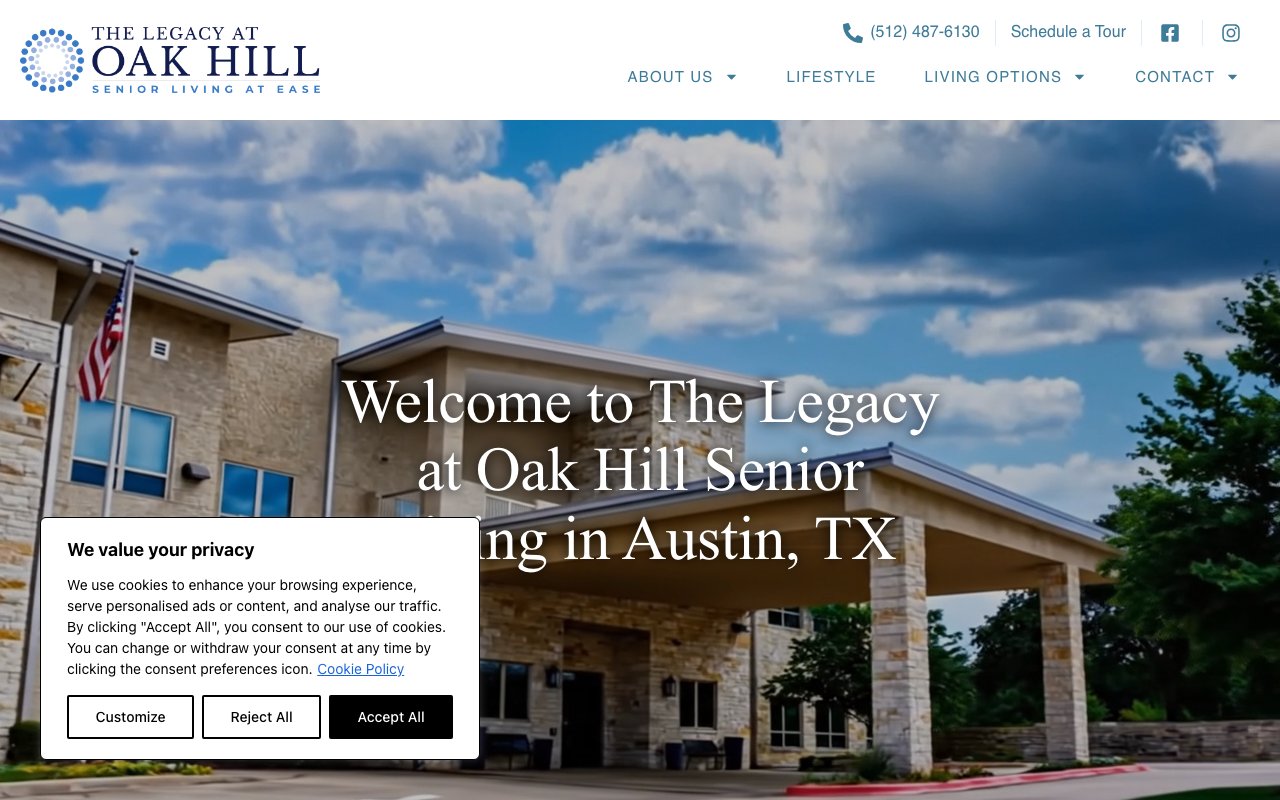 The Legacy at Oak Hill — homepage