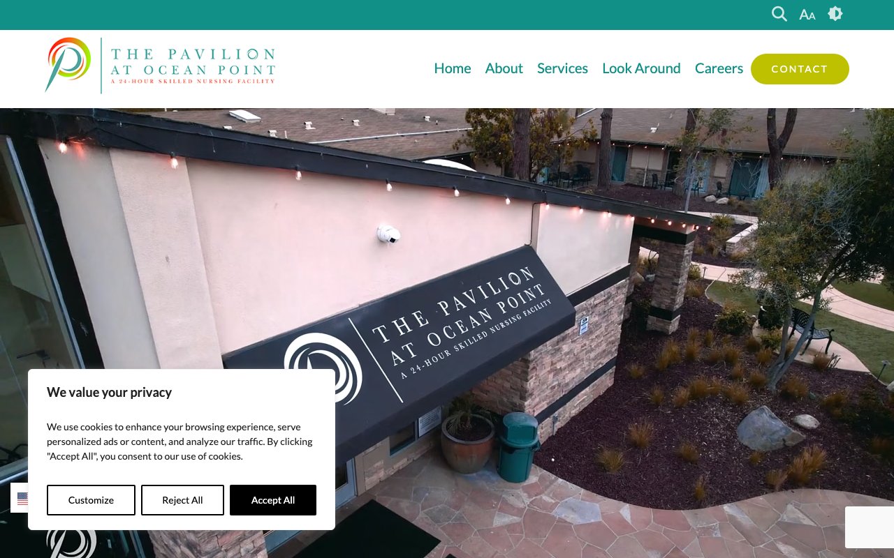 THE PAVILION AT OCEAN POINT — homepage