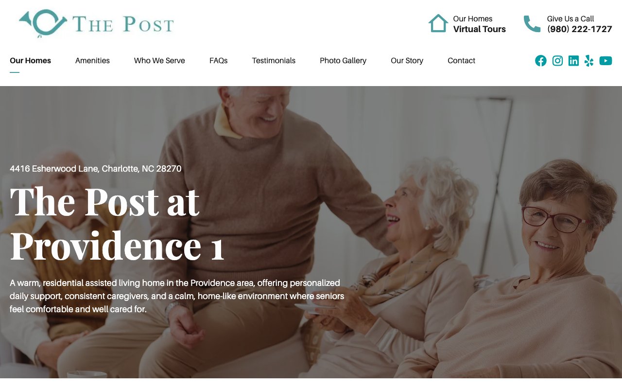 The Post at Providence — homepage