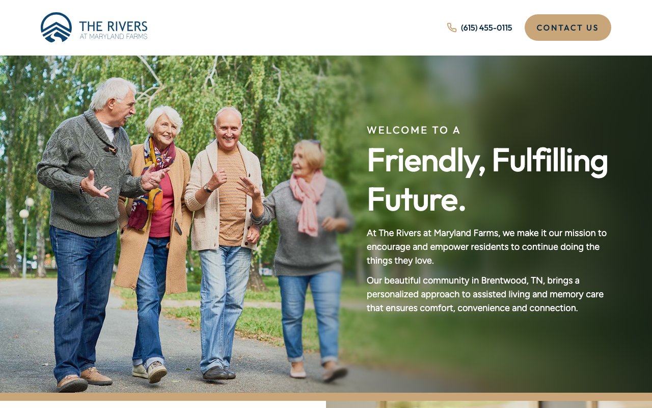 The Rivers at Maryland Farms — homepage