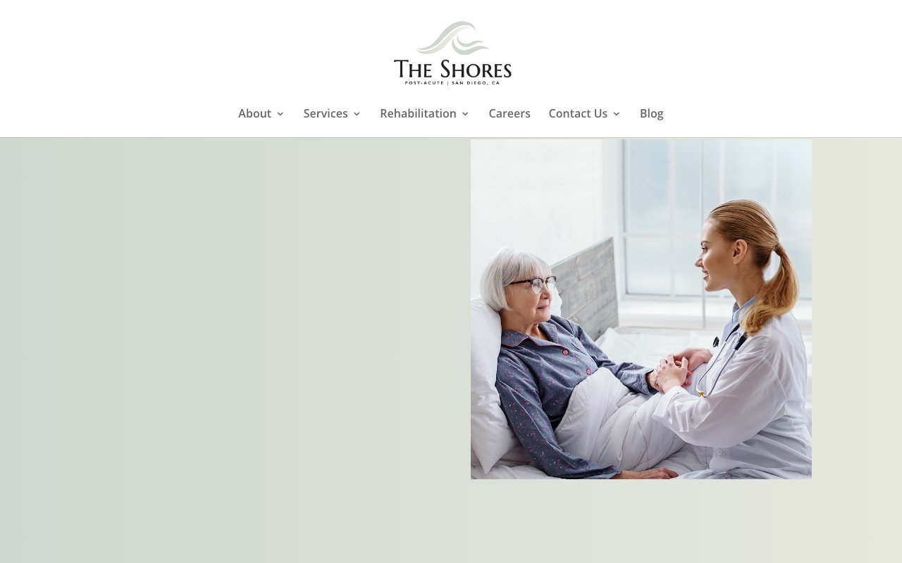 The Shores Post-Acute — homepage