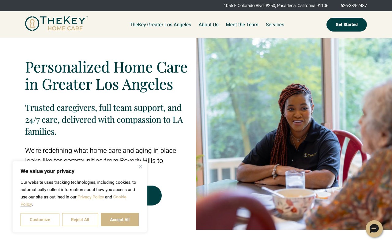 TheKey — homepage