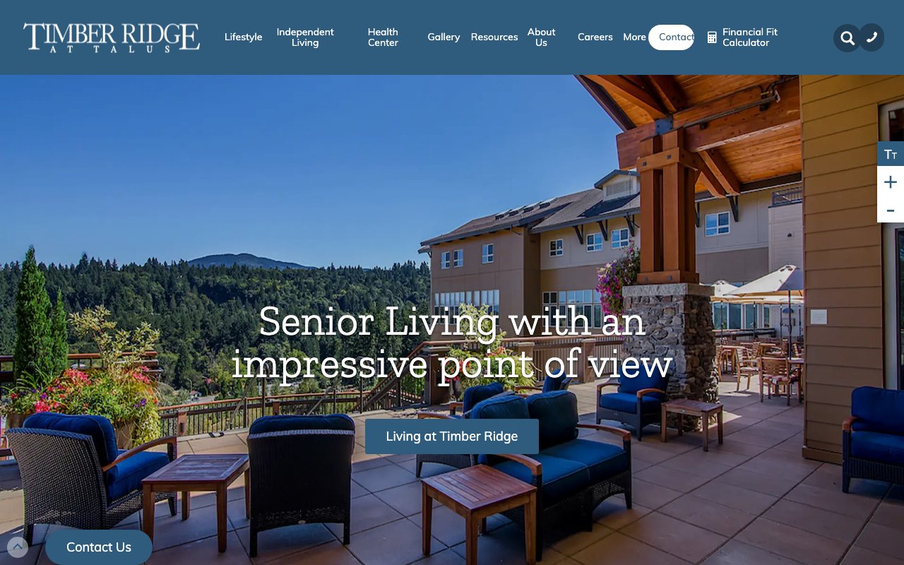 Timber Ridge at Talus — homepage