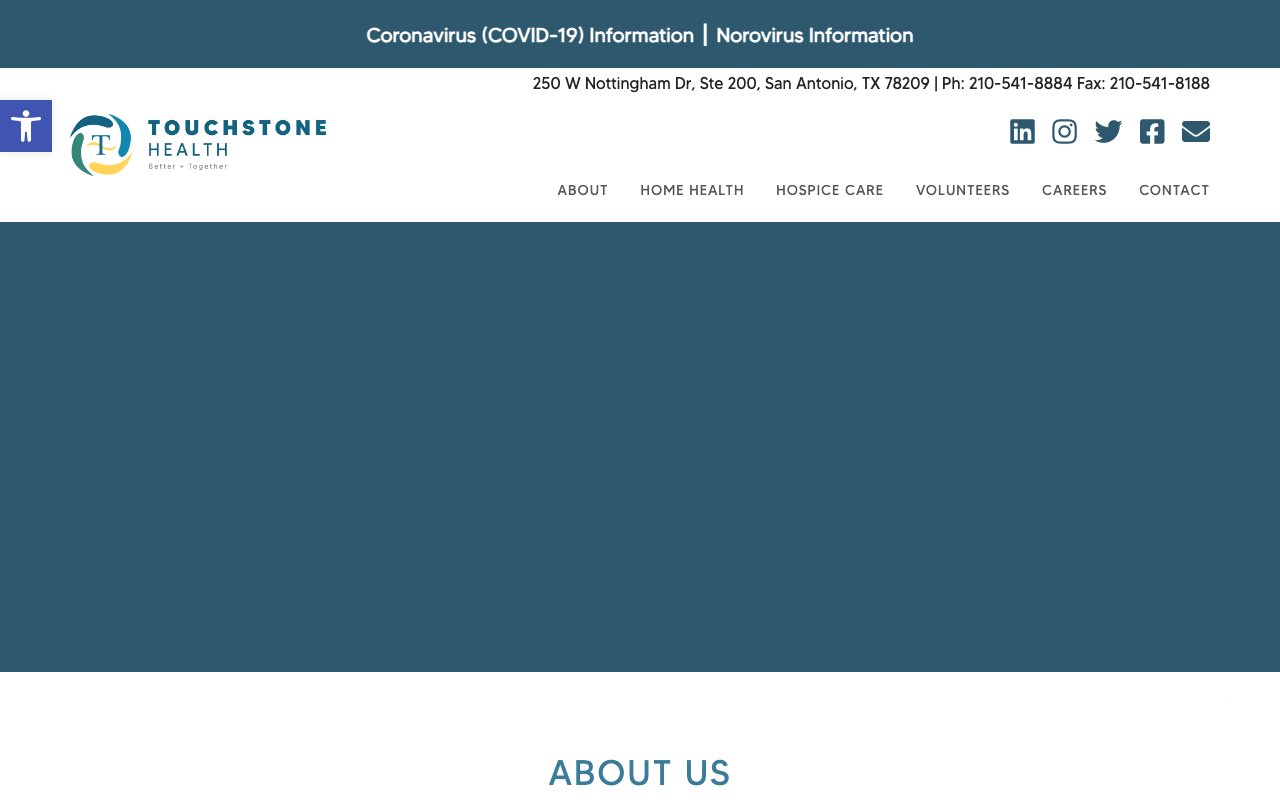 TOUCHSTONE HEALTH — homepage