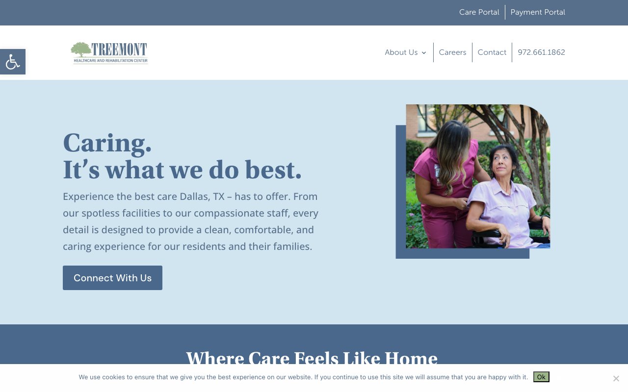 Treemont Healthcare and Rehabilitation Center — homepage