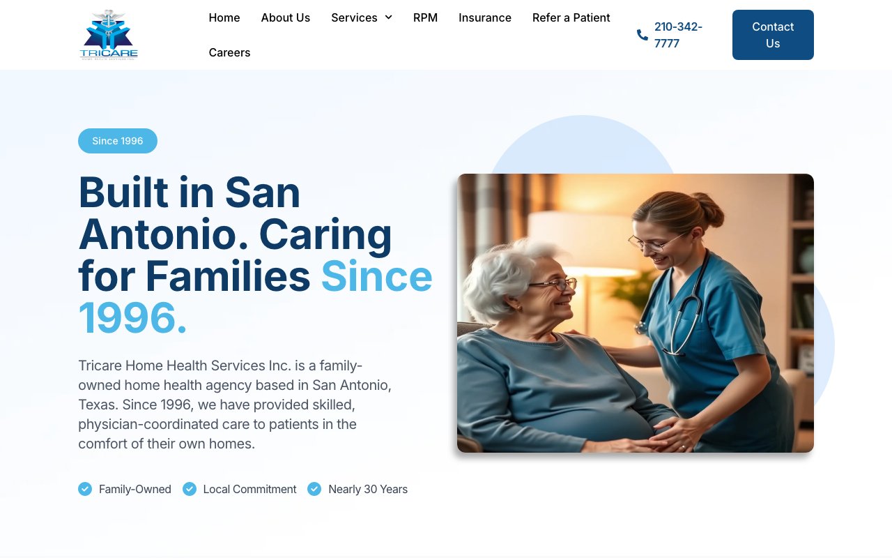 TRICARE HOME HEALTH SERVICES INC — homepage