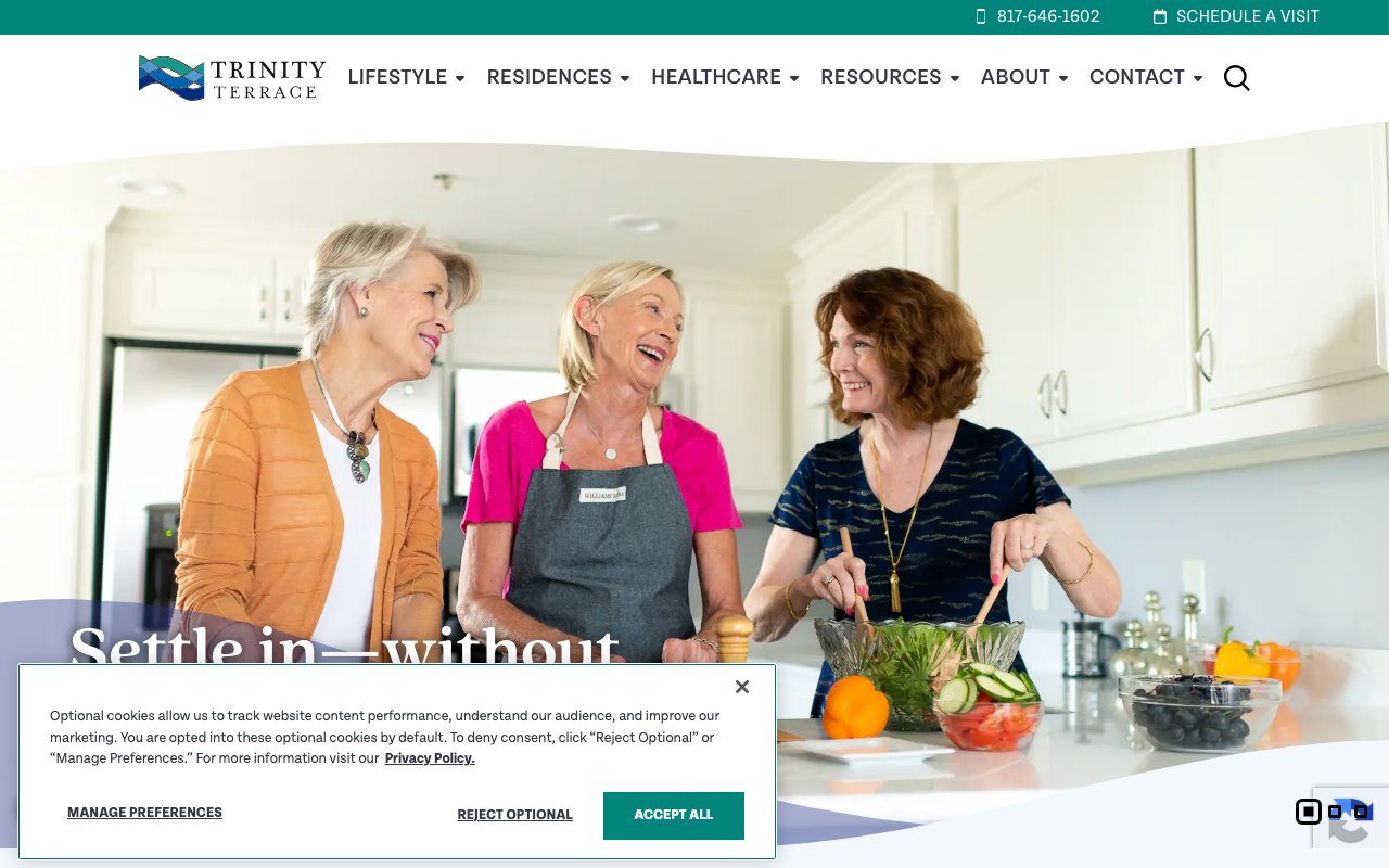 TRINITY TERRACE — homepage