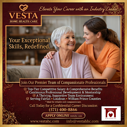VESTA HOME HEALTH CARE — homepage