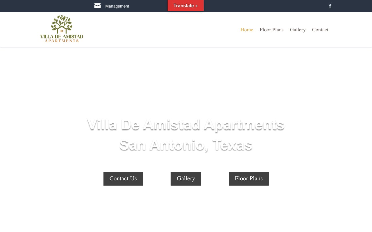 Villa De Amistad Apartments — homepage