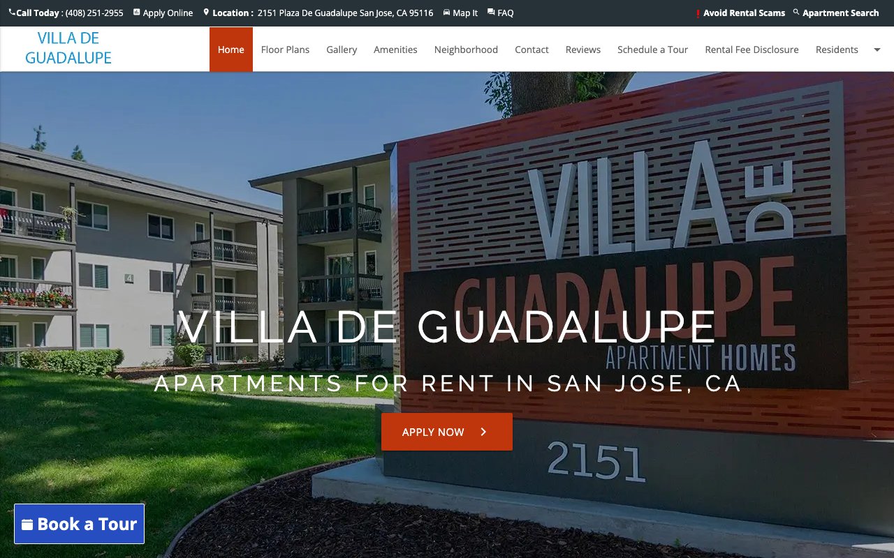 Villa De Guadalupe Apartments — homepage