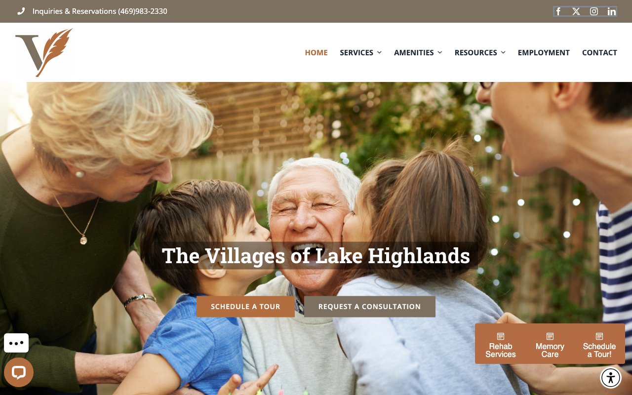 Villages of Lake Highlands — homepage