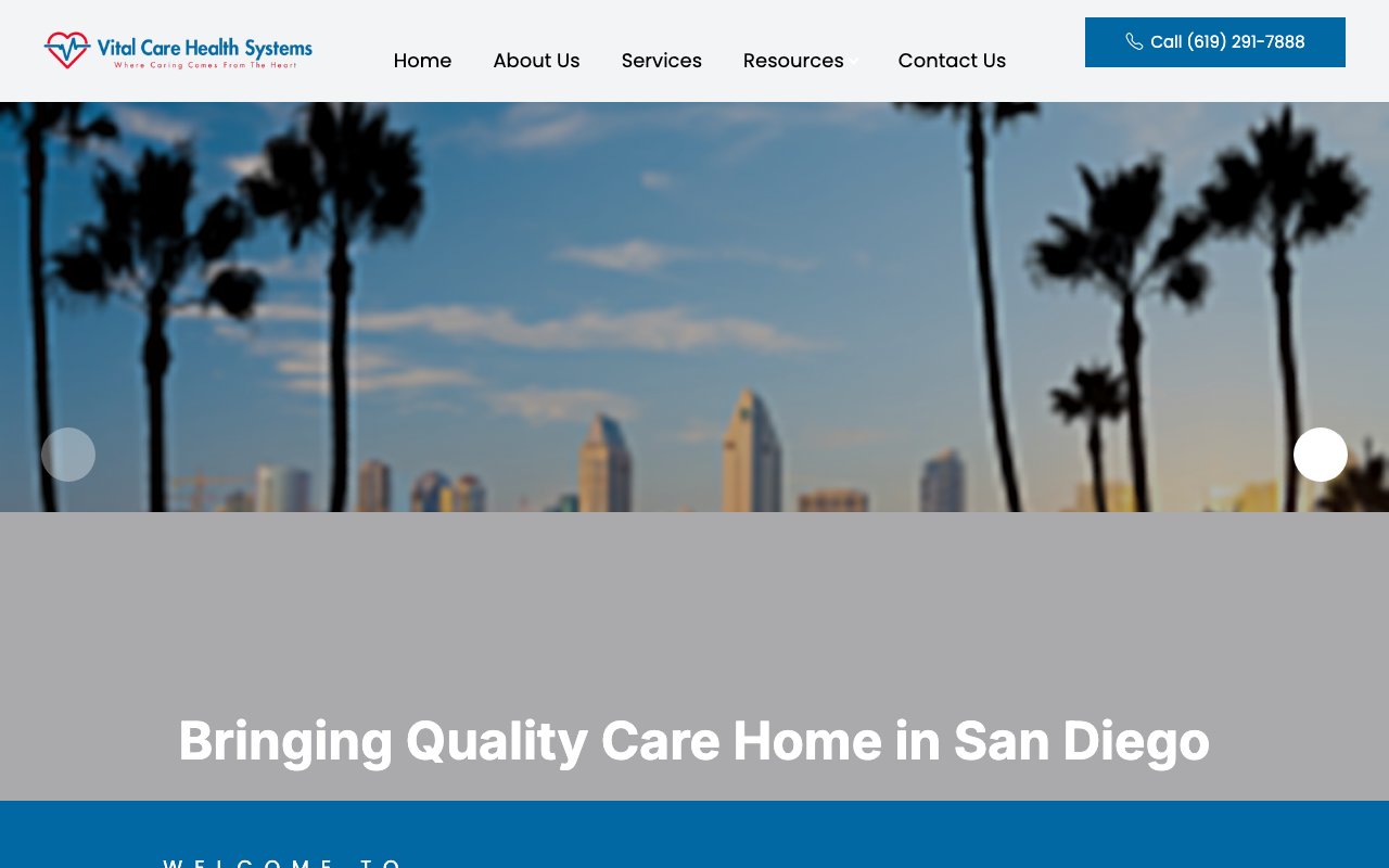 VITAL CARE HEALTH SYSTEMS — homepage