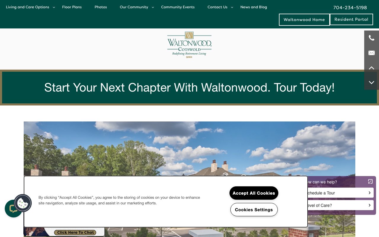 Waltonwood Cotswold — homepage