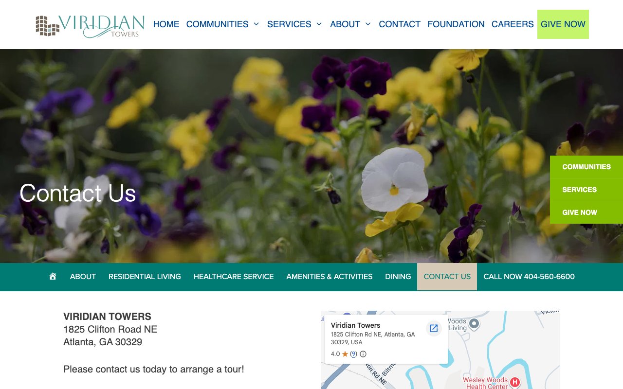 Wesley Woods Towers — homepage