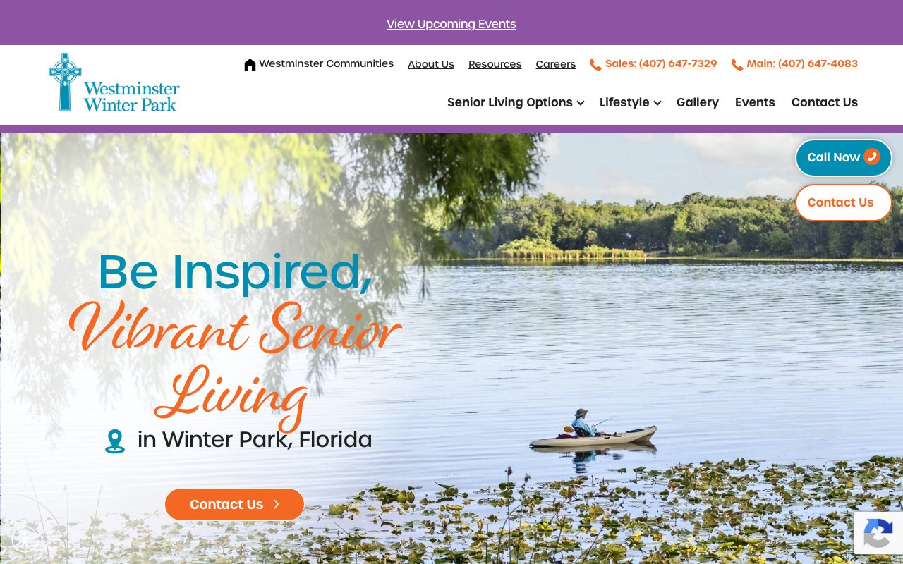Westminster Winter Park — homepage