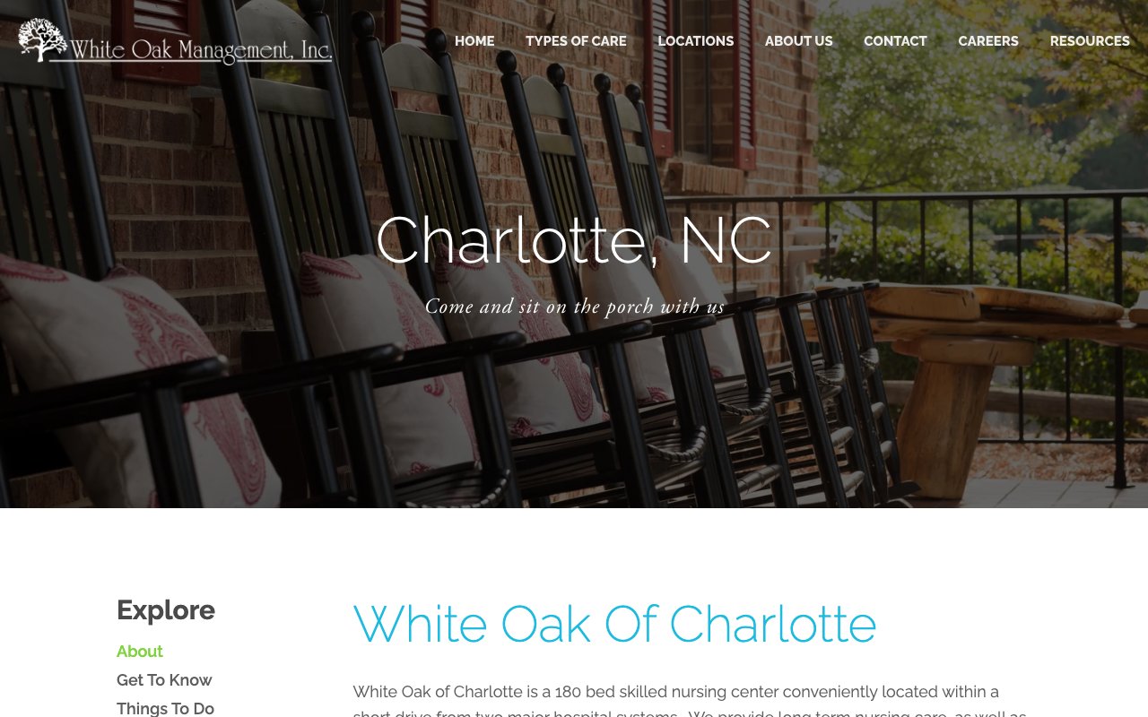 White Oak of Charlotte — homepage