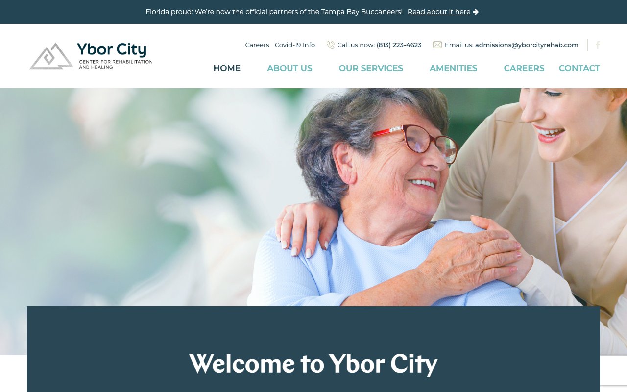 Ybor City Center for Rehabilitation & Healing — homepage
